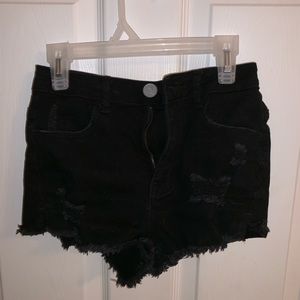 Black shorts